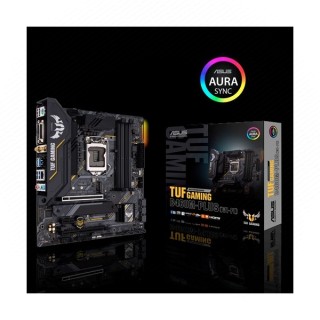 Asus Alaplap - Intel TUF GAMING B460M-PLUS (WI-FI) s1200 (B460, 4xDDR4 2933MHz,6xSATA3, RAID, 2xM.2, 6xUSB2.0, 6xUSB3.2) PC