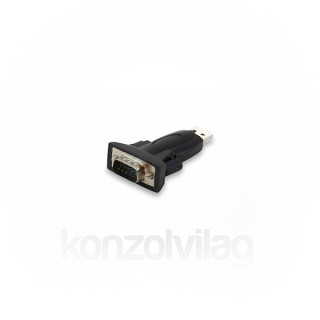 Equip átalakító - 133382 (USB2.0 - Soros (Serial), apa/apa, DB9) PC