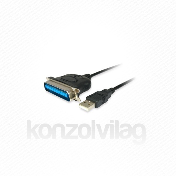 Equip átalakító - 133383 (USB2.0 - Párhuzamos (Parallel), apa/apa, EPP/ECP) PC