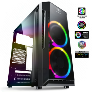 Spirit of Gamer Számítógépház - Deathmatch 3 RGB PC