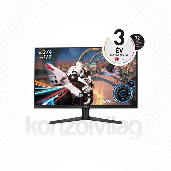 LG Monitor 32" Gamer - 32GK650F (VA; 16:9; 2560x1440; 2ms; 144Hz; 350cd; HDMIx2; DP; HDR 10; FreeSync) PC