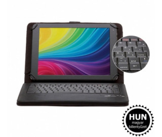 Alcor BT-100 9"-10,1" Bluetooth HUN billentyűzet és Tok Tablet