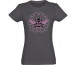 Hoodie Days Gone Girlie Shirt "Bee" Charcoal, S GE6423S thumbnail