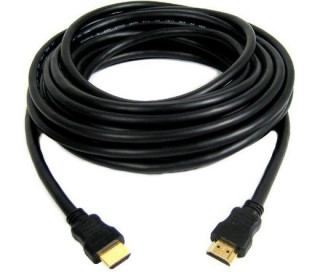 VCOM kábel HDMI (APA-APA)  10m (v1.4 HDMI 19M/M---10m, 3D) fekete PC