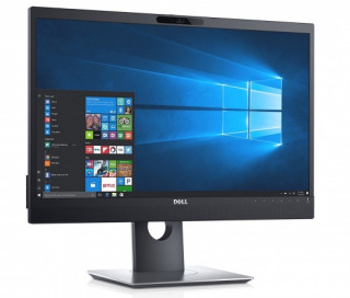 DELL P2418HT 24" FHD LED Touch monitor, fekete (VGA, HDMI, DP) PC