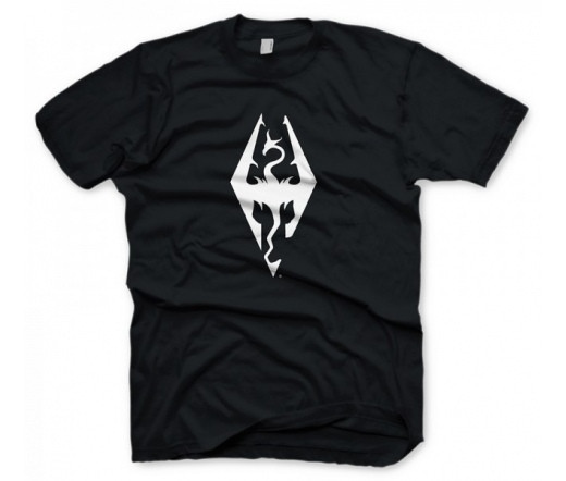 Skyrim T-Shirt "Dragon Symbol", S Ajándéktárgyak
