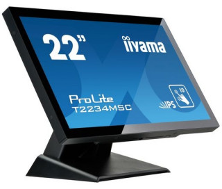 IIYAMA 55.0cm (21,5") T2234MSC-B6X  16:9  M-Touch HDMI+DP bl PC