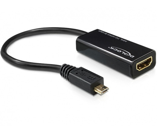 MHL -> HDMI/USB Micro - DeLock Mobil
