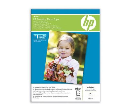 HP Fényes Fotópapír [A4, 200g, fényes, 25db] PC