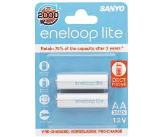 GP Panasonic Eneloop Lite AA 950mAh ceruza akkumulátor 2db/bliszter PC