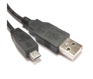 ROLINE kábel USB A - micro B 1.8m, Összekötő PC