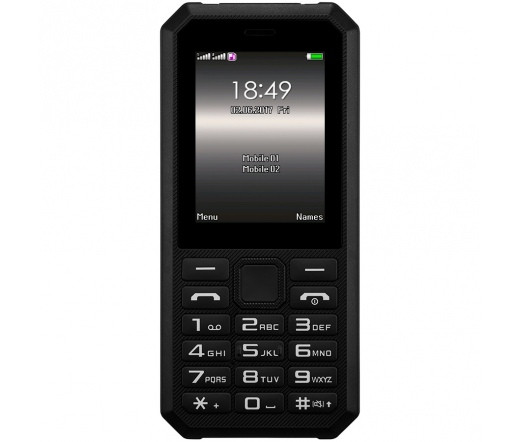 Prestigio Muze F1 Dual SIM mobiltelefon fekete Mobil