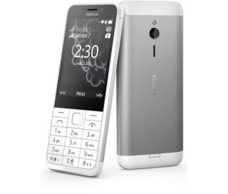 TEL NOKIA 230 DS Light Silver Mobil