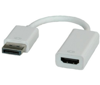 ROLINE átalakító DisplayPort-HDMI Adapter, DP Male - HDMI Female PC