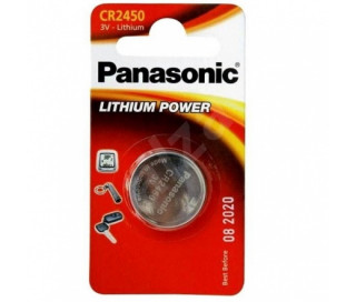 Panasonic 3V Li/MnO2 gomb (CR2450) elem 1db (blister) PC