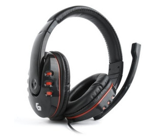 Gembird GHS-402 2.0 gaming headset fekete PC