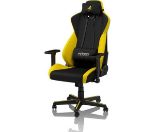 GSZEK Nitro Concepts S300 Gamer szék - Fekete/Sárga PC