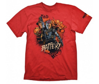 T-Shirt Call of Duty: Black Ops 4 T-Shirt "Battery Red", S Ajándéktárgyak