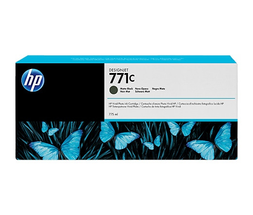 HP 771C (B6Y07A) - Fekete Matt PC