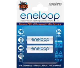 GP Panasonic Eneloop AA 1900mAh ceruza akkumulátor 2db/bliszter PC