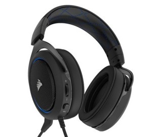 CORSAIR HS50 Stereo Gaming Headset - Blue PC