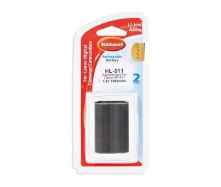 HAHNEL HL-511S akkumulátor (Canon BP-511 1500mAh) Fényképezőgépek, kamerák