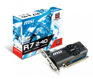 MSI PCIE R7 240 2GB DDR3 LP PC