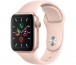 Apple Watch Series 5 40mm (GPS+Cellular) Gold Aluminium Case with Pink Sand Sport Band thumbnail