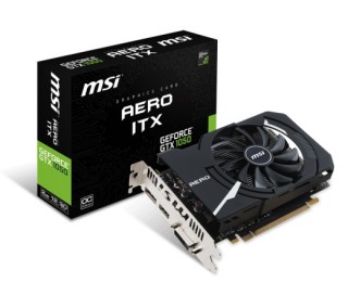 MSI GTX 1050 Aero ITX 2G OCV1 PC