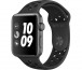 Apple Watch Nike Series 3 42mm Space Gray Aluminum Case with Anthracite/Black Nike Sport Band thumbnail