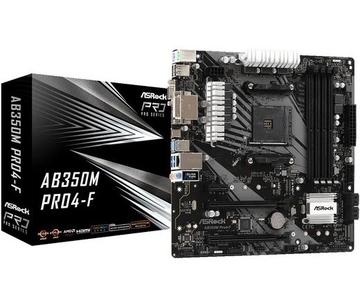 MBO ASROCK AB350M PRO4-F PC