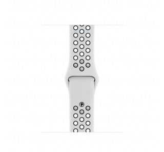 Apple Watch 38/40mm Nike sportszíj, platinaszín-fekete Több platform