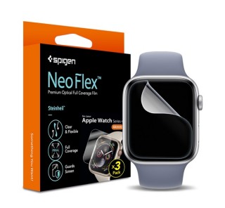 Spigen Neo Flex HD Apple Watch S4/S5 44mm hajlított kijelzővédő fólia (3db) Több platform