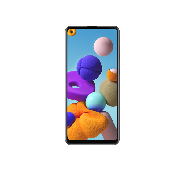 Samsung Galaxy A21S Dual SIM, Fekete, 32GB (SM-A217F) Mobil