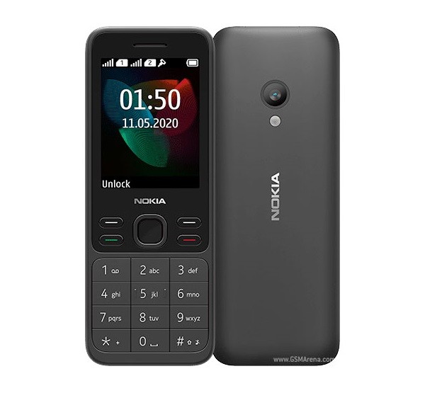 Nokia 150 (2020), Dual SIM, fekete Mobil