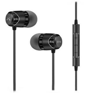 SOUNDMAGIC E11C - Díjnyertes, precíz hangzású audiofil fülhallgató mikrofonnal - Fekete PC