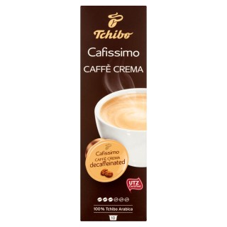 TCHIBO CAFISSIMO CAFFE CREMA DECAFF koffeinmentes kapszula Otthon