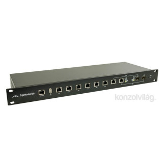 Ubiquiti EdgeRouter, 6x10/100/1000 Ethernet port, 2xGigabit SFP port, 19" Rackmountable PC