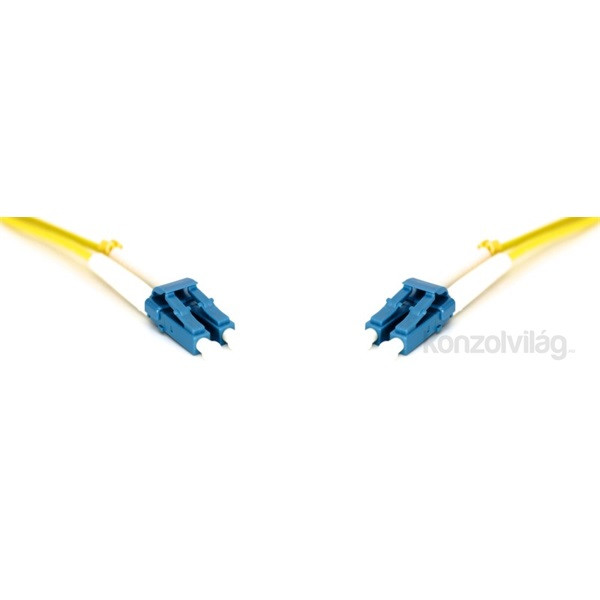 Gigalight Duplex optikai patch kábel 4 x LC/UPC csatlakozóval, 3mm duplex core 9/125 LSZH, 5 m PC