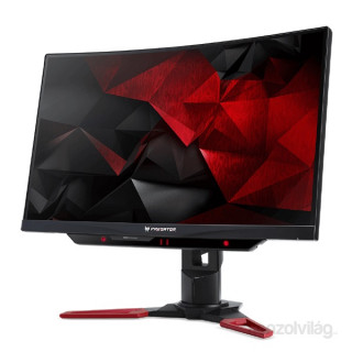 Acer 27" Predator Z271Ubmiphzx LED HDMI DisplayPort G-Sync 165Hz-es multimédiás ívelt gamer monitor PC