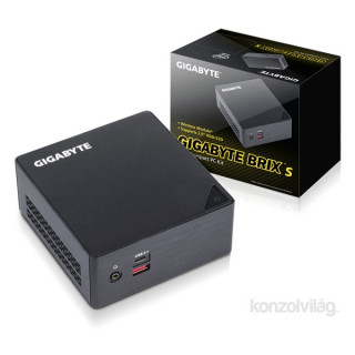 Gigabyte GB-BSCEHA-3955 Brix Intel Fekete mini asztali PC PC