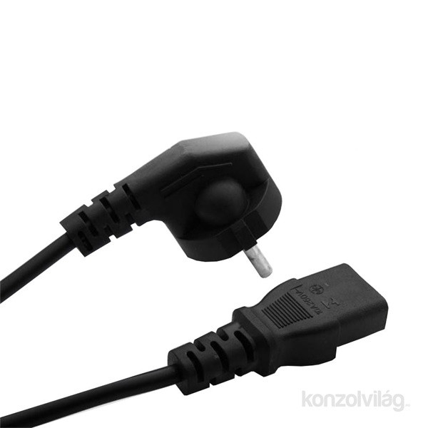 Hama 46552 3 eres 2,5m fekete hálózati kábel PC
