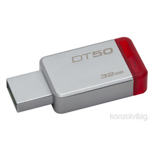 Kingston 32GB USB3.0 Ezüst-Piros (DT50/32GB) Flash Drive PC