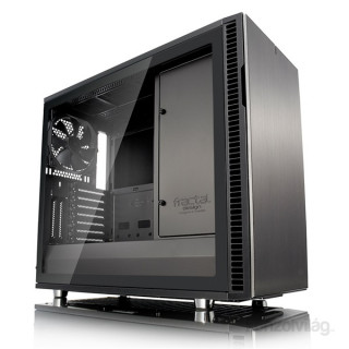 Fractal Design Define R6 TG Szürke ablakos (Táp nélküli) E-ATX ház PC