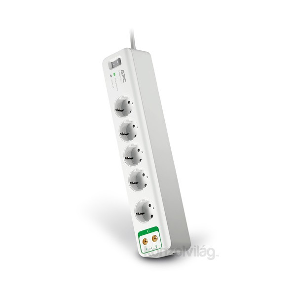 UPS-SP APC SurgeArrest Essential PM5V-GR [5db 230V, Coax] PC