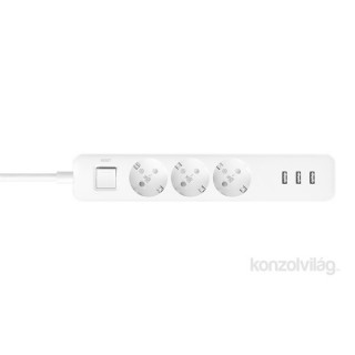 Xiaomi Mi Power Strip 3x USB-s 3 csatlakozós túlfeszültségvédo Otthon