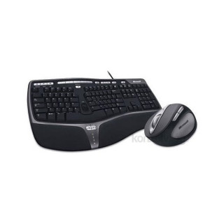 Microsoft Natural Wireless Ergonomic Desktop 7000 wless Fekete-ezüst Dobozos ENG billentyuzet PC