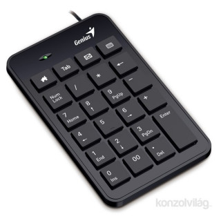 Genius Numpad i120 USB fekete HUN numerikus billentyűzet PC