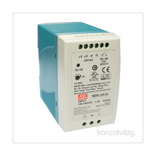 Mean Well MDR-100-24 24V 96W DIN Rail tápegység PC