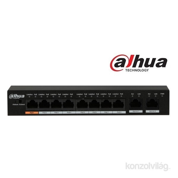 Dahua PFS3010-8ET-96  PoE switch PC